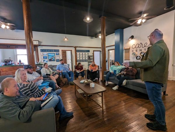 Monmouth Lobby Gathering